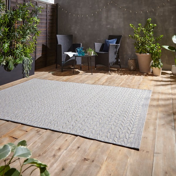 Tappeto per esterni grigio/beige 170x120 cm Coast - Think Rugs-image-2