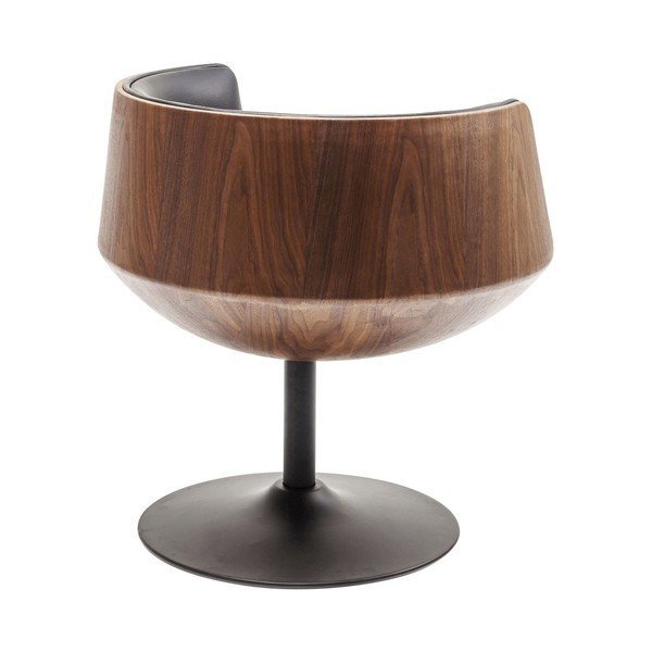 Poltrona marrone-nera Club 54 - Kare Design-image-3