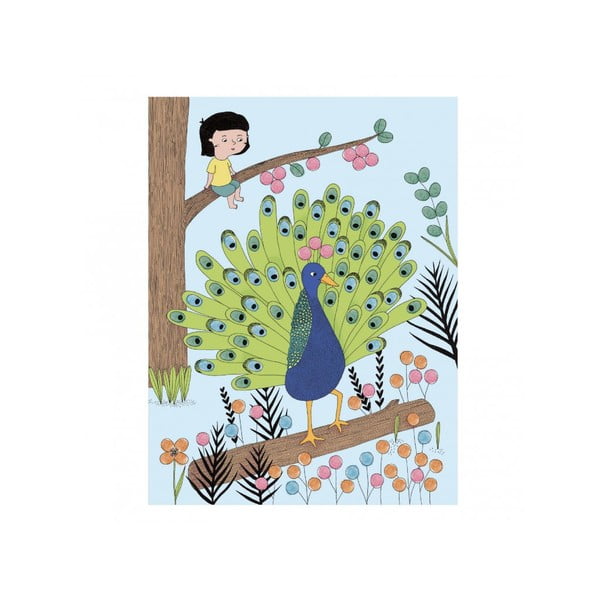 Pagine da colorare Finger Painting Nature - Djeco-image-2