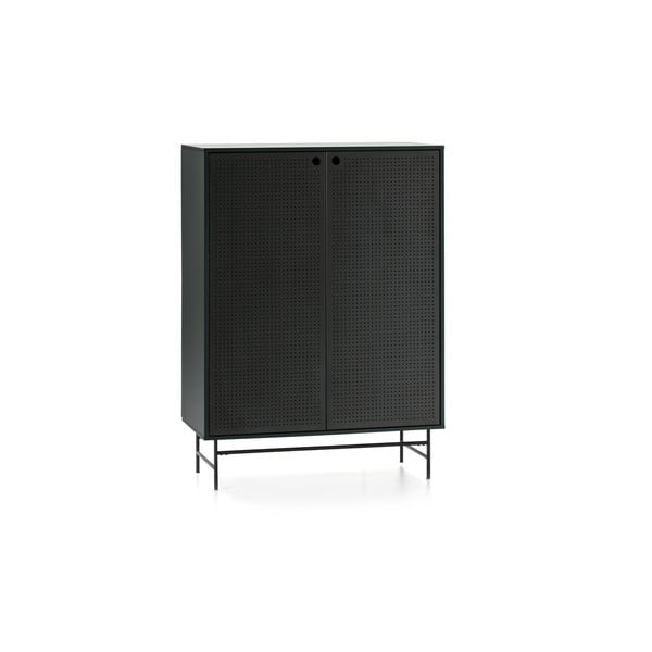 Armadio nero-verde 93x130 cm Punto - Teulat-image-3