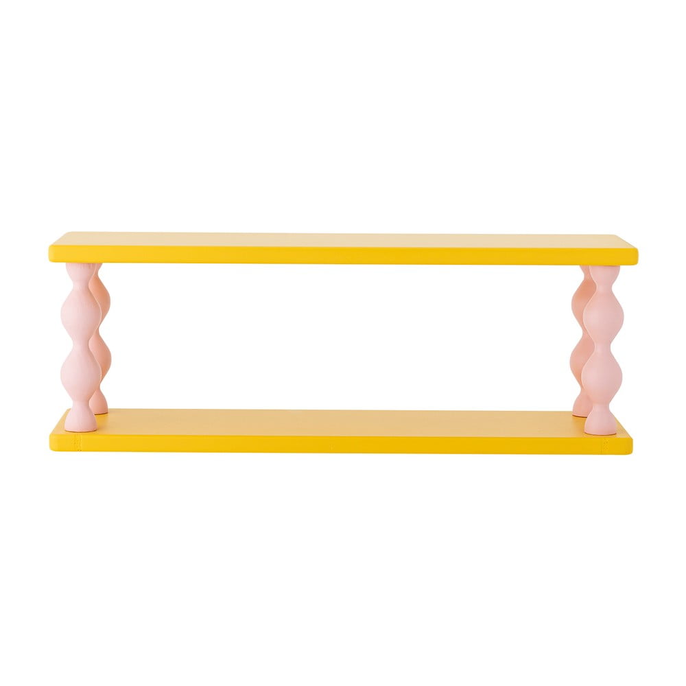 Mensola per bambini gialla con ripiani multipli 60 cm Bibiola – Bloomingville Mini | Mensole per bambini