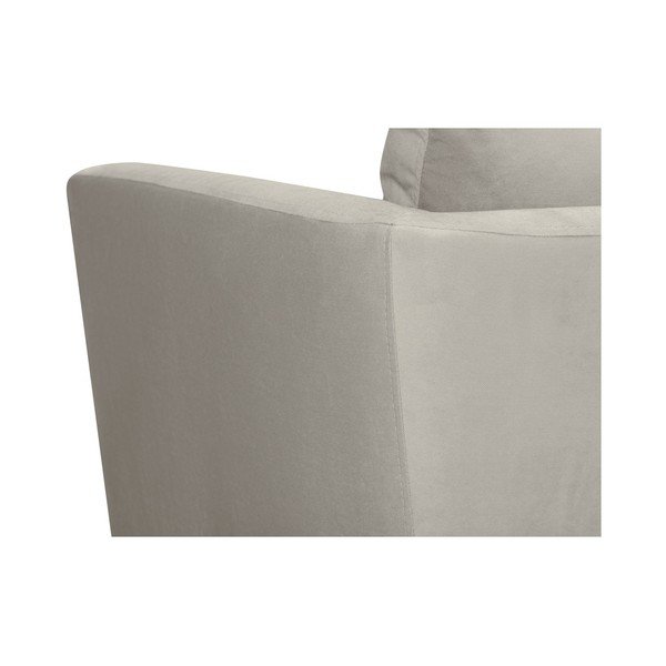 Divano 2 posti grigio chiaro Elena - Mazzini Sofas-image-2