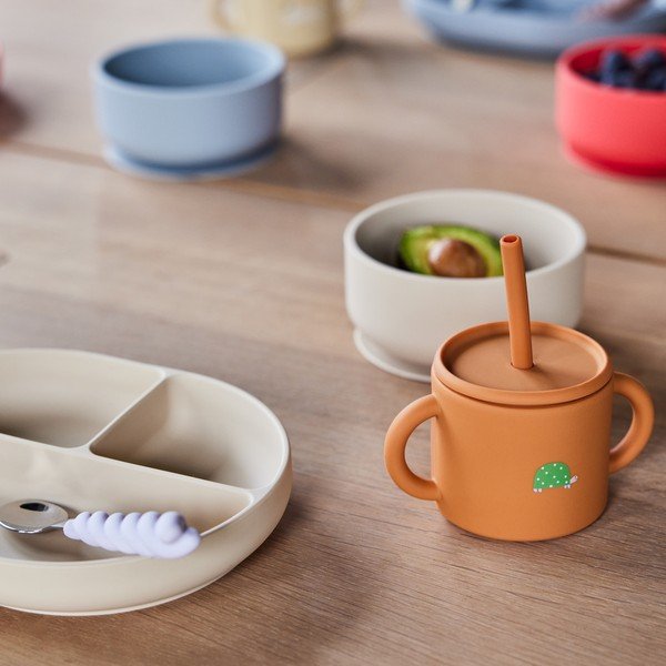 Tazza per bambini marrone in silicone Enkei – OYOY Mini-image-2