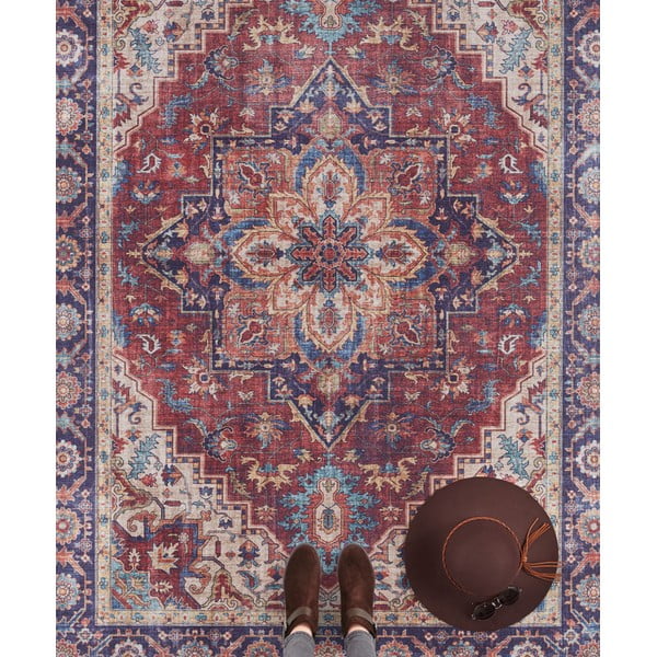 Tappeto rosso e viola , 120 x 160 cm Anthea - Nouristan-image-2