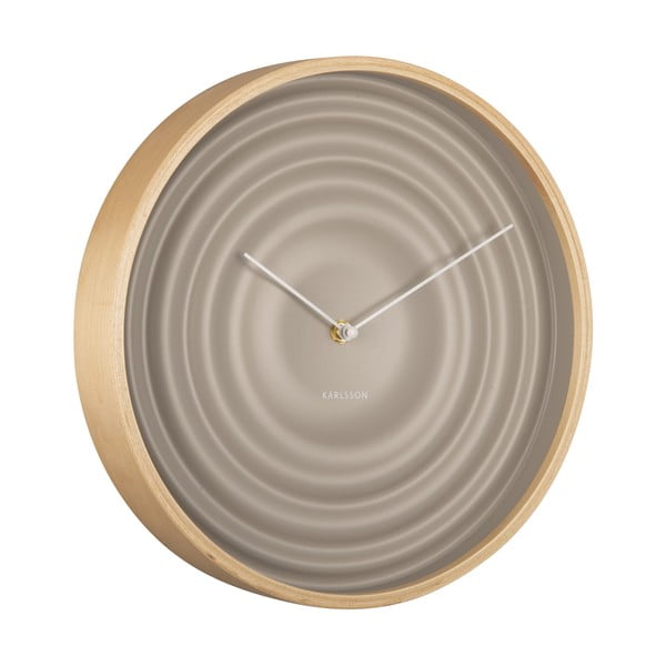 Orologio da parete beige Ribble, ø 31 cm - Karlsson-image-2