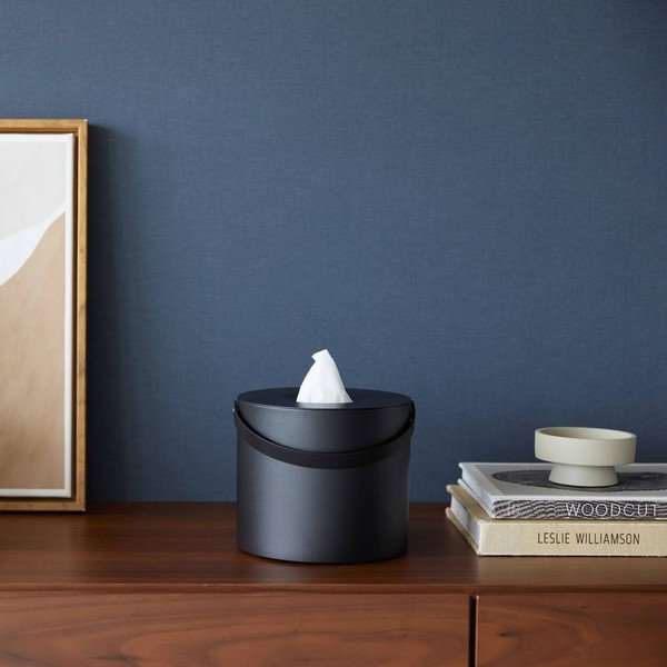 Portafazzoletti in metallo Tower – YAMAZAKI-image-4