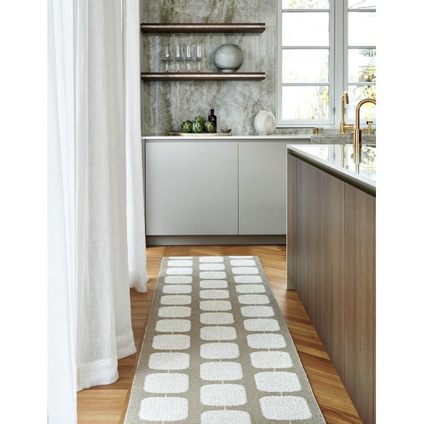 Tappeto da interno/esterno beige 70x100 cm Sten Warm Grey – Pappelina-image-3