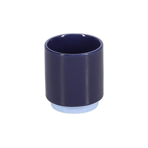 Tazzina per espresso blu scuro in gres 130 ml Duo – ONA
