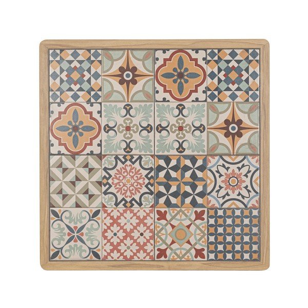 Tavolino da giardino in acciaio 73x73 cm Kalimera – Bizzotto-image-4