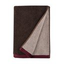 Set di asciugamani tipo terry marroni in cotone organico 2 pz 40x55 cm Soft – Mette Ditmer Denmark