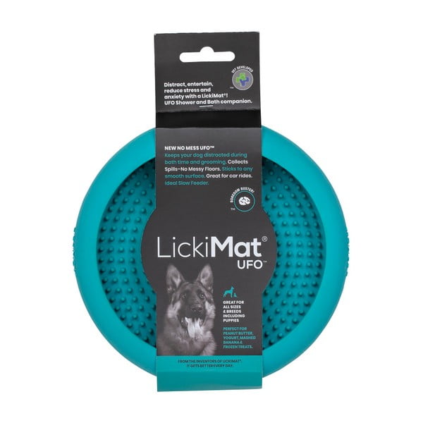 Leccare il cuscinetto UFO Turquoise - LickiMat