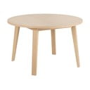 Tavolo da pranzo rotondo pieghevole con piano in rovere ø 120 cm A-Line - Actona
