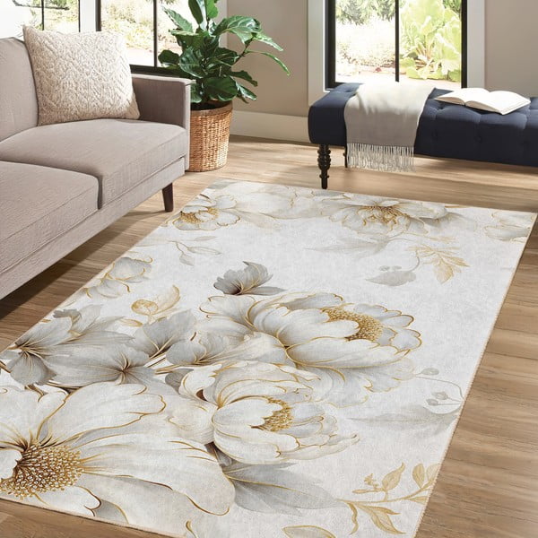 Tappeto color crema lavabile 160x230 cm Soft and Gentle – Mila Home-image-4