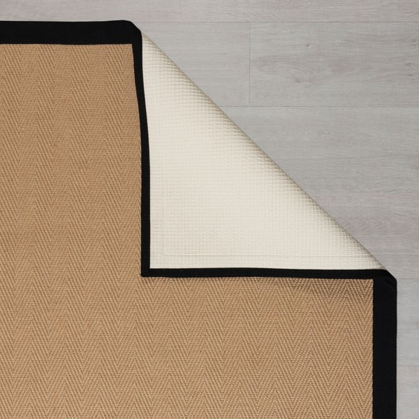 Runner in iuta di colore naturale 60x600 cm Kira - Flair Rugs-image-3