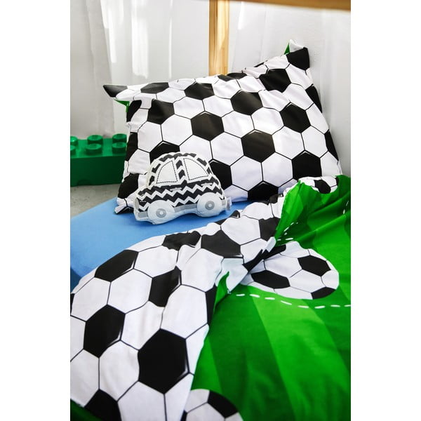 Biancheria da letto per bambini in cotone per letto singolo 140x200 cm Soccer - Bonami Selection-image-1