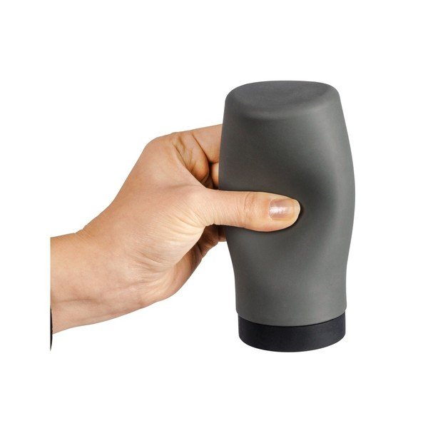 Distributore di detersivo grigio Squeeze, 250 ml Easy Squeez-e - Wenko-image-1