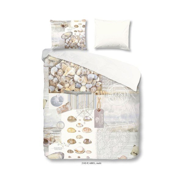 Bavlněné povlečení s potiskem Good Morning Abel, 200 x 200 cm