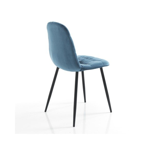 Set di 4 sedie da pranzo blu Fluffy - Tomasucci-image-3