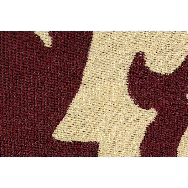 Tappeto rosso Agac Claret. 60 x 90 cm - Ya Rugs-image-1