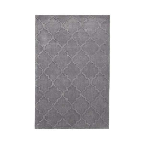 Tappeto grigio Puro, 150 x 230 cm Hong Kong - Think Rugs