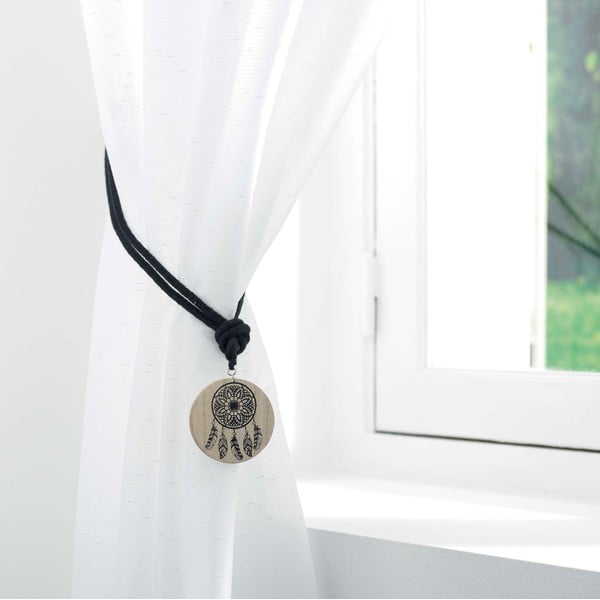 Clip per tende in legno e tessuto Judy - douceur d'intérieur-image-2