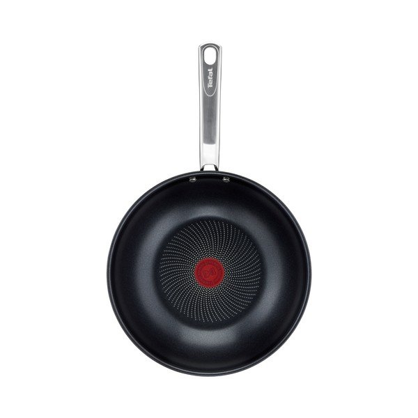 Padella wok in acciaio inox con superficie antiaderente ø 28 cm Intuition B8171944 – Tefal-image-3
