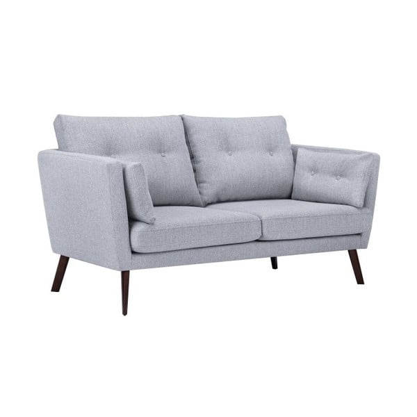 Divano 2 posti grigio chiaro Elena - Mazzini Sofas