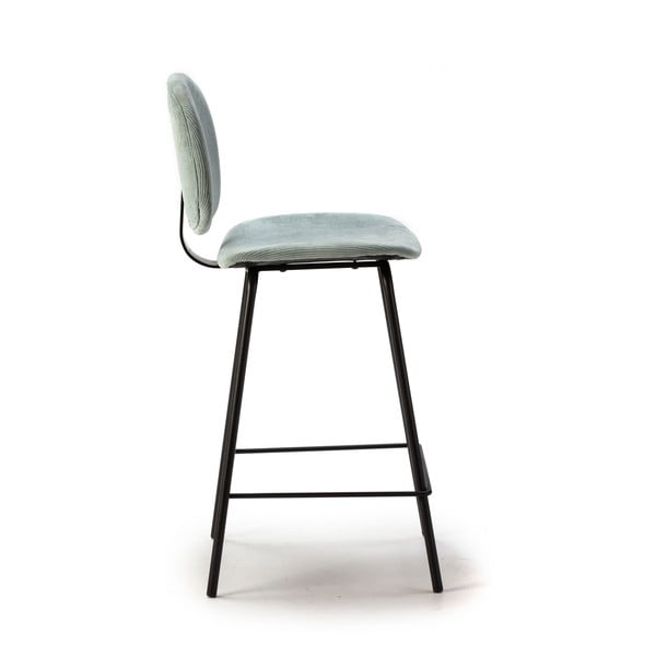 Set di sgabelli da bar blu chiaro 2 pz (altezza seduta 66 cm) Arus - Marckeric-image-3