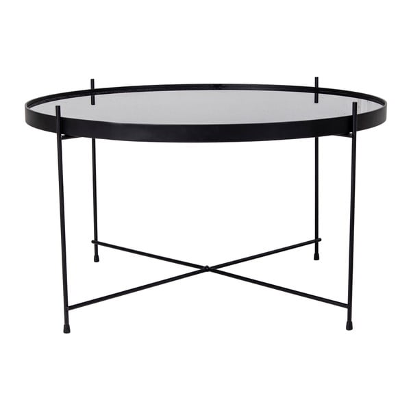 Tavolino rotondo nero ø 70 cm Venezia - House Nordic