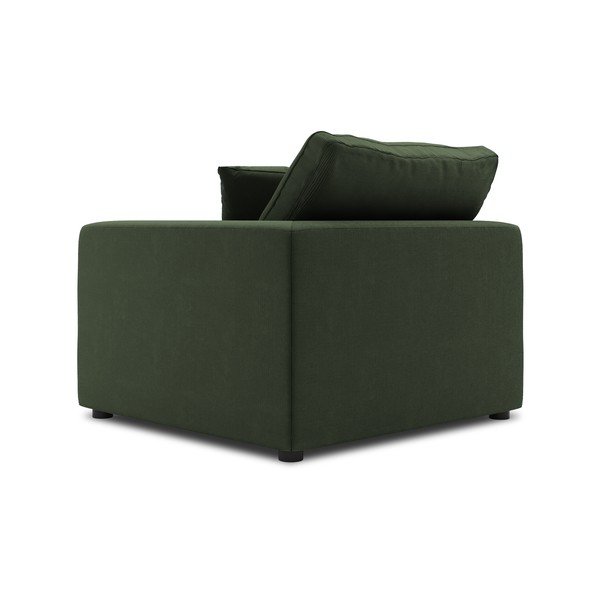 Parte dell'angolo verde scuro del divano modulare in velluto a coste, angolo destro Galaxy - Windsor & Co Sofas-image-3
