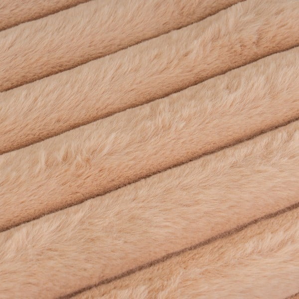 Coperta marrone chiaro in micropile 130x160 cm Fur Velvet – Casa Selección-image-3