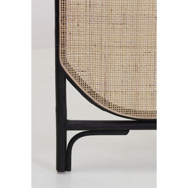 Paravento in rattan nero Herwin - Light & Living-image-3