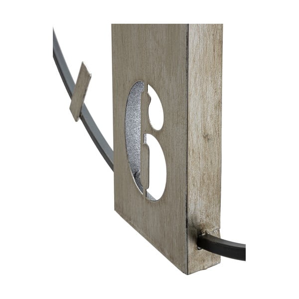 Orologio da parete ø 61 cm Silvery - Mauro Ferretti-image-4