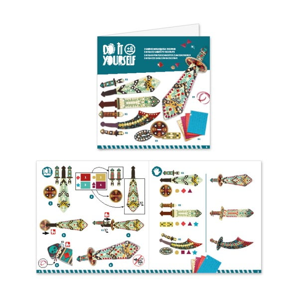 Set creativo Knight - Djeco-image-1