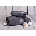 Telo da bagno in cotone grigio 140x70 cm Darwin - My House