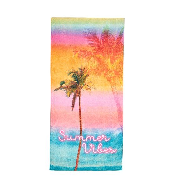 Telo mare tipo terry in cotone 76x160 cm Summer Vibes – Sassy B