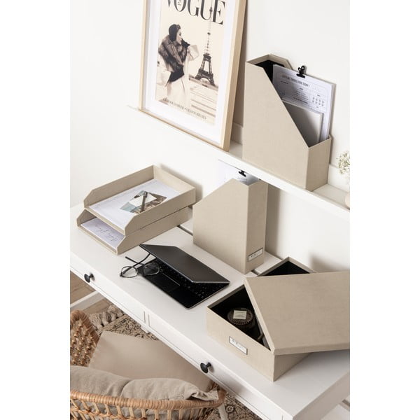 Organizzatori di documenti in cartone in set da 5 Holger - Bigso Box of Sweden-image-3