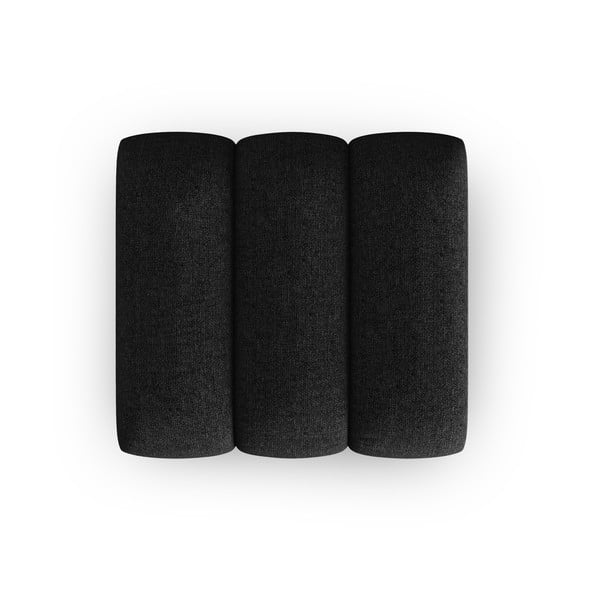 Poggiapiedi nero/color antracite Lupine – Micadoni Home-image-2