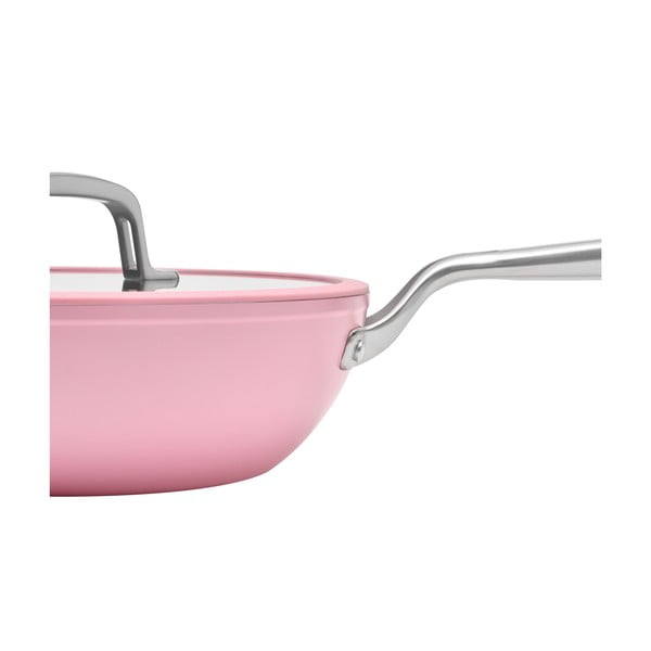 Padella wok con coperchio/con superficie in ceramica ø 28 cm Meda 3.0 – FABINI-image-4