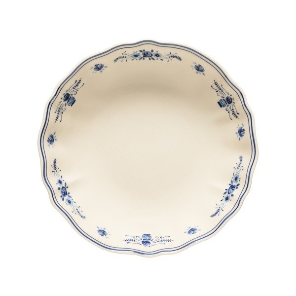 Piatto da portata blu/beige in gres ø 23 cm Vila – Costa Nova