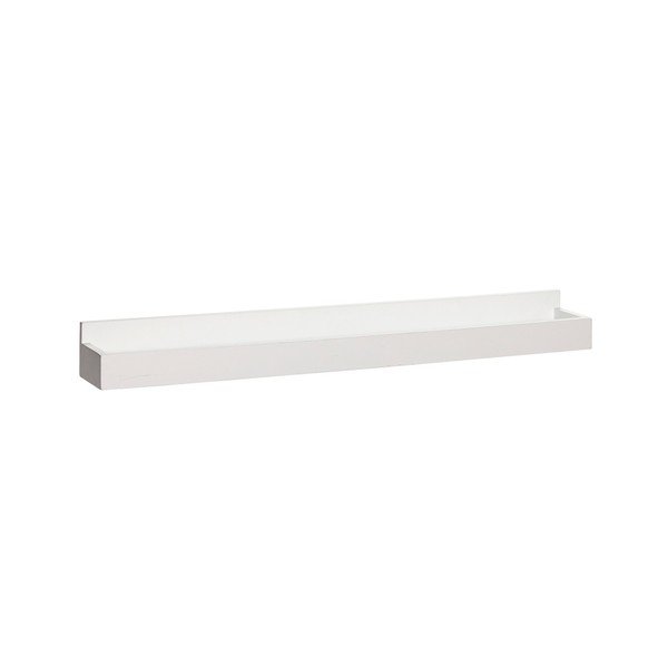 Bílý nástěnný stojan na fotografie Hübsch Oak Photo Rack, délka 80 cm