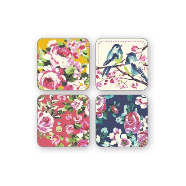 Sada 4 podtácků Cooksmart England Patchwork