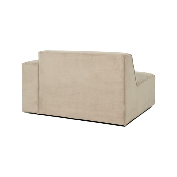 Modulo divano in velluto a coste beige (angolo destro) Sting - Scandic-image-3