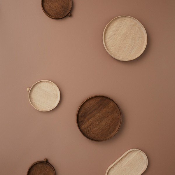 Vassoio in legno ø 20 cm Inka – OYOY Living Design-image-3