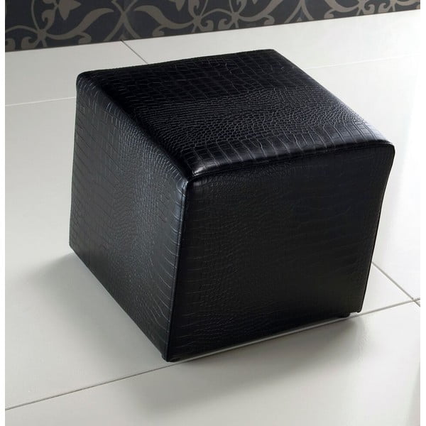 Černý sedací puf Tomasucci Space-image-1