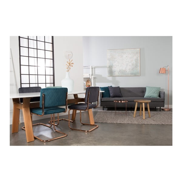 Cuscino verde menta con imbottitura , 50 x 50 cm Diamond - Zuiver-image-2