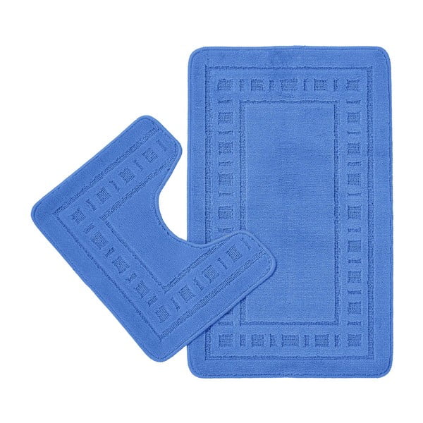 Tappetini da bagno blu in set da 2 Armoni - Catherine Lansfield