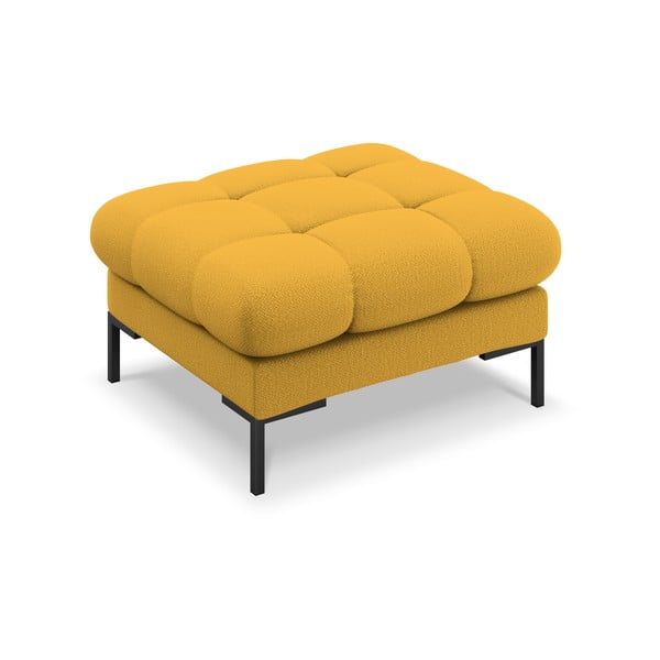 Poggiapiedi giallo , 60 cm Bali - Cosmopolitan Design-image-3