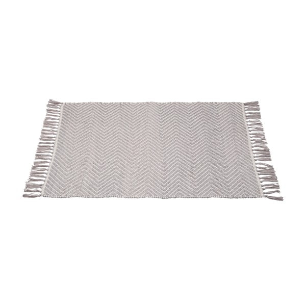 Tappeto da bagno grigio in plastica riciclata , 50 x 80 cm Gata - Wenko-image-2