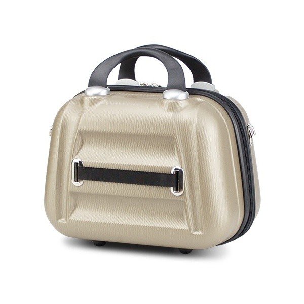 Valigia da viaggio a mano da donna in oro My Valice SMART BAG LASSO Make Up & Hand Suitcase - Myvalice-image-3